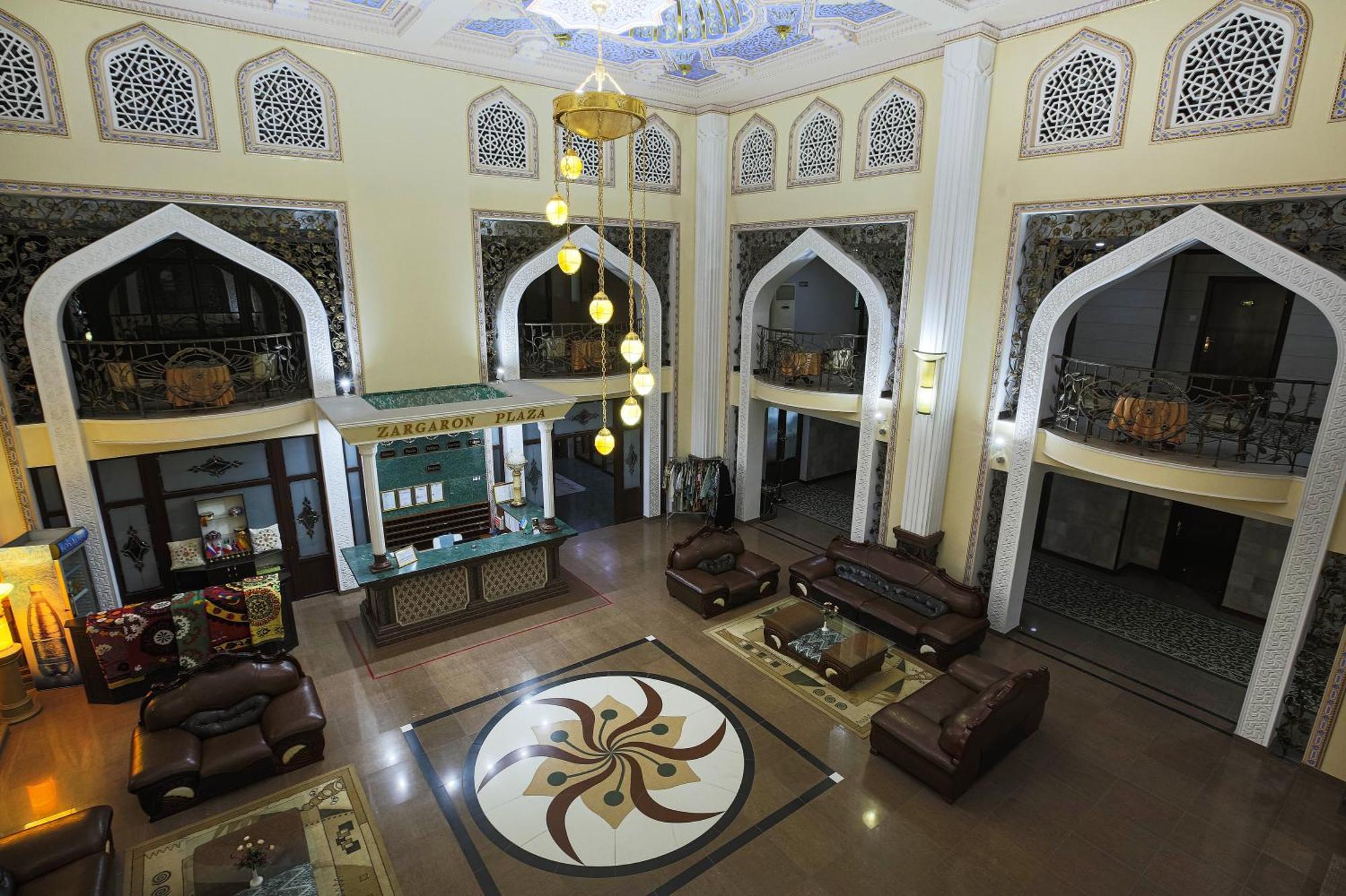Zargaron Plaza Hotel บูคารา ภายนอก รูปภาพ