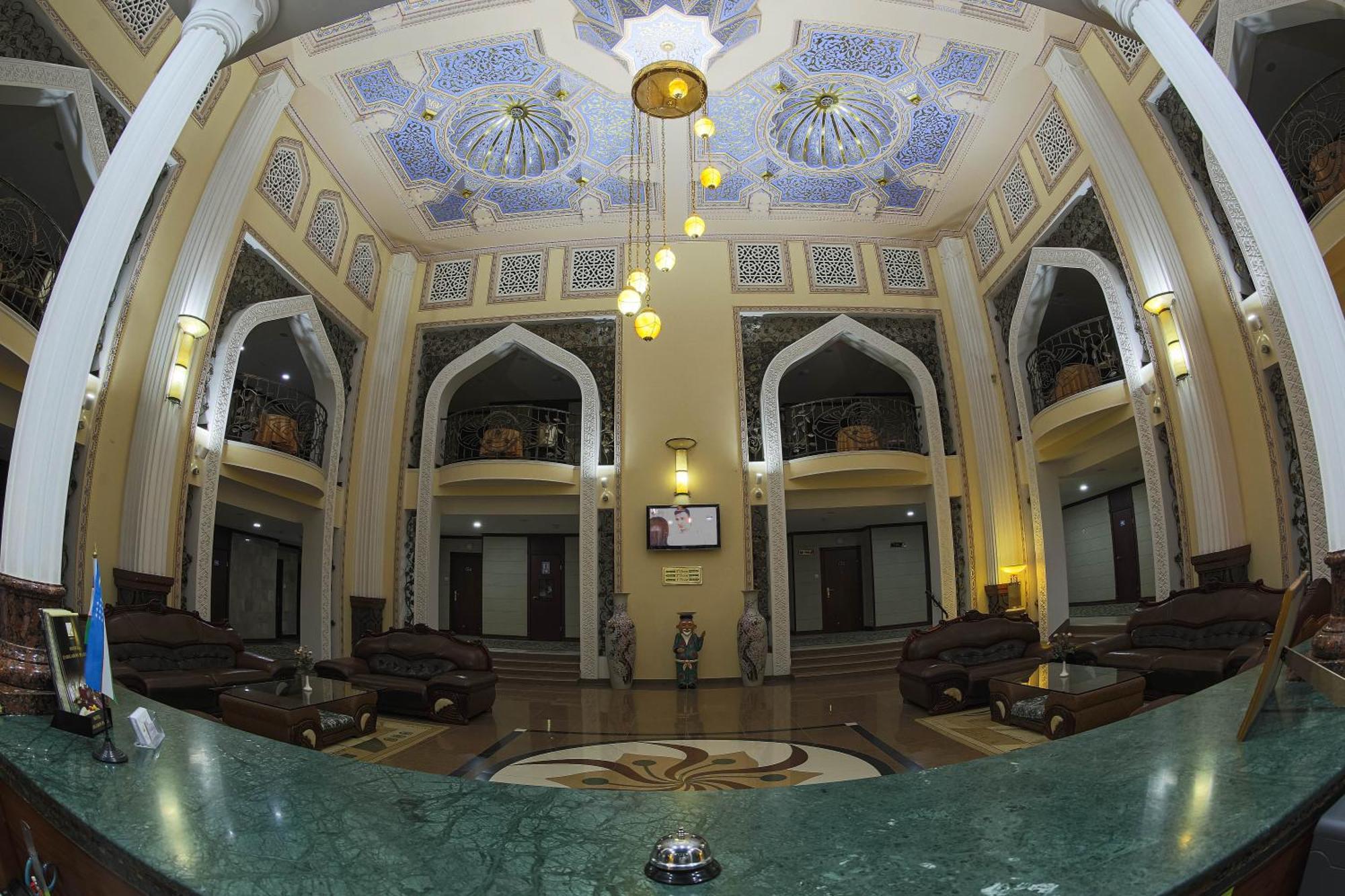 Zargaron Plaza Hotel บูคารา ภายนอก รูปภาพ