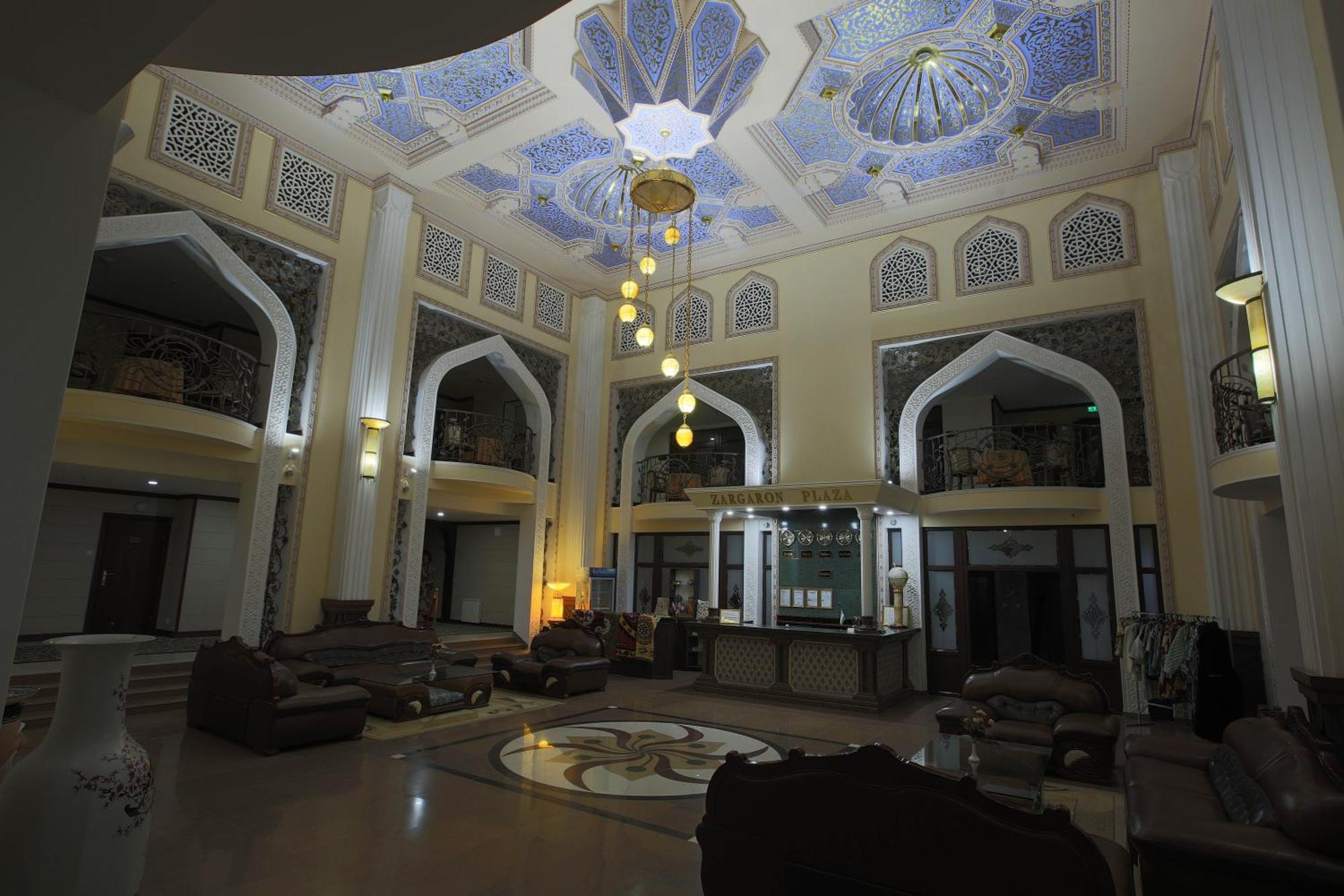 Zargaron Plaza Hotel บูคารา ภายนอก รูปภาพ